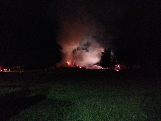 2013-10-03 - Paradise Twp - Barn Fire, Tanker Assist. Photo by Jake Albert